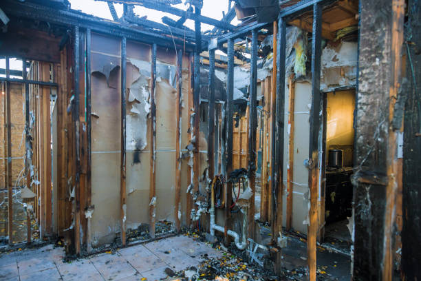 Professional Soot Cleanup technician working in Stevenson, MD